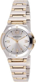 Anne Klein Women's Two-Tone Bracelet Watch, 10/8655SVTT
